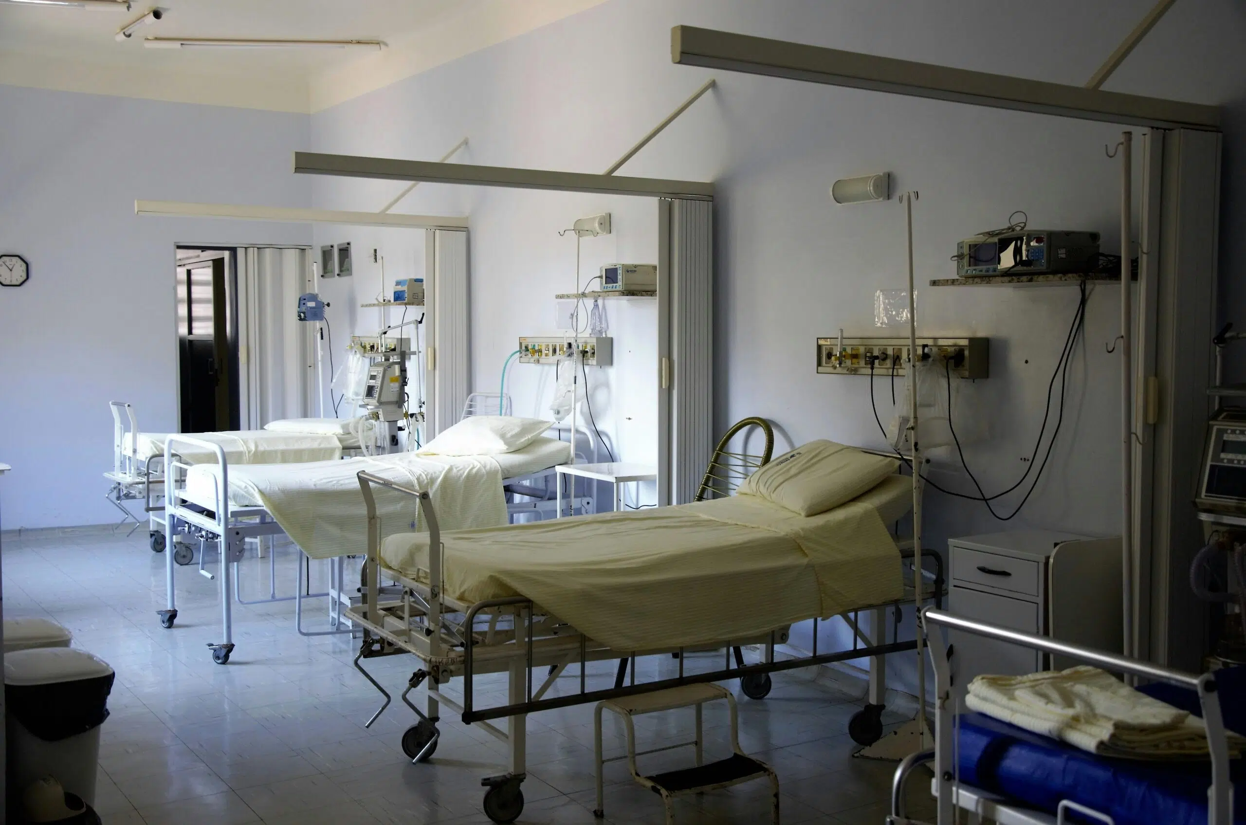 empty hospital bed hospital closure
